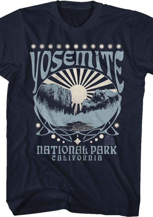 Sierra Nevada Mountains Yosemite National Park T-Shirt - main product image