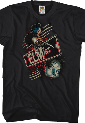 Sign Nightmare On Elm Street T-Shirt