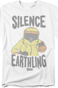 Vintage Silence Earthling Back To The Future T-Shirt