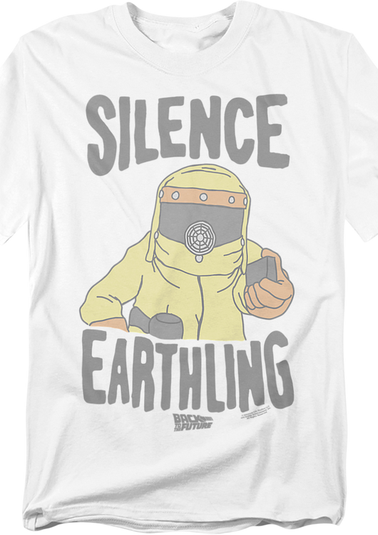 Vintage Silence Earthling Back To The Future T-Shirt - main product image