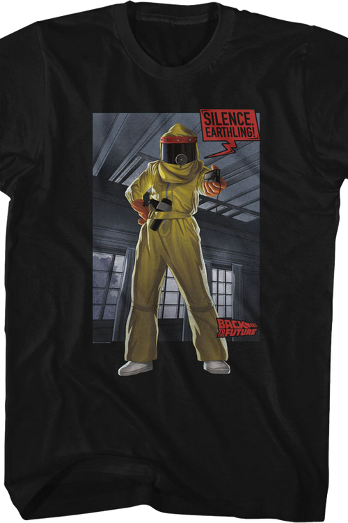 Silence Earthling Back To The Future T-Shirtmain product image
