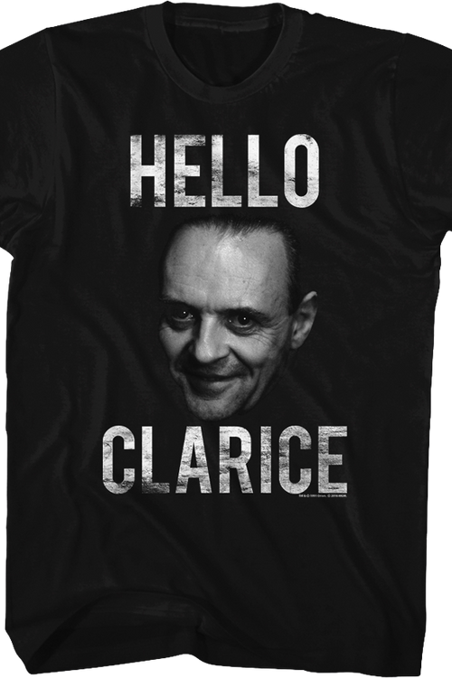 Silence of the Lambs Hello Clarice T-Shirtmain product image
