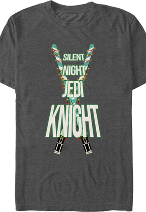 Silent Night Jedi Knight Star Wars T-Shirt
