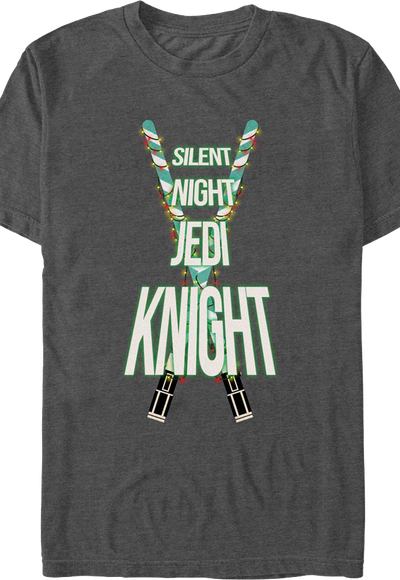 Silent Night Jedi Knight Star Wars T-Shirt