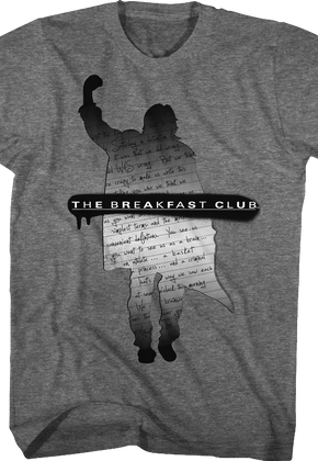 Silhouette Essay Breakfast Club T-Shirt