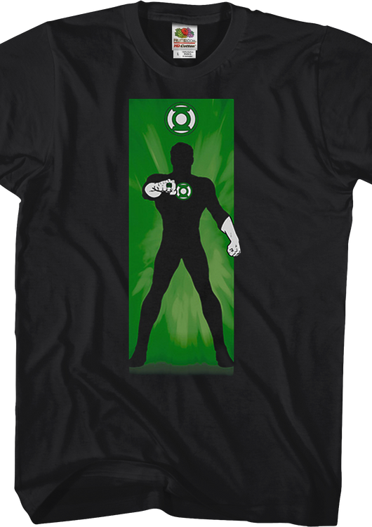 Silhouette Green Lantern T-Shirt - main product image
