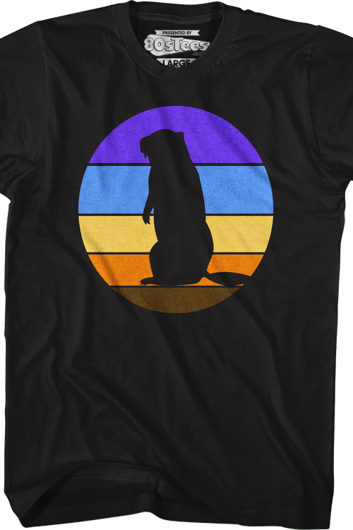 Silhouette Groundhog Day T-Shirt - main product image
