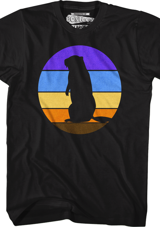Silhouette Groundhog Day T-Shirt - main product image