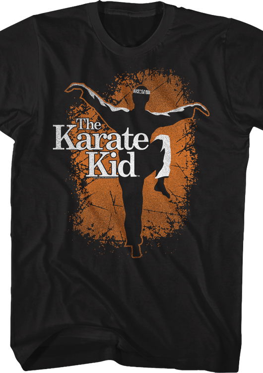 Silhouette Karate Kid T-Shirt - main product image