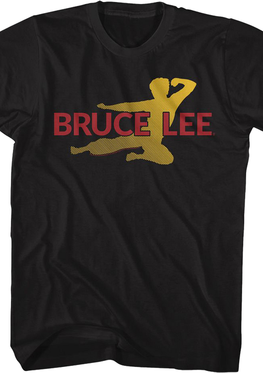 Silhouette Logo Bruce Lee T-Shirt - main product image