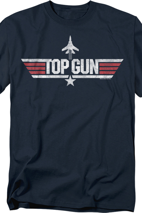 Silhouette & Logo Top Gun T-Shirt - main product image