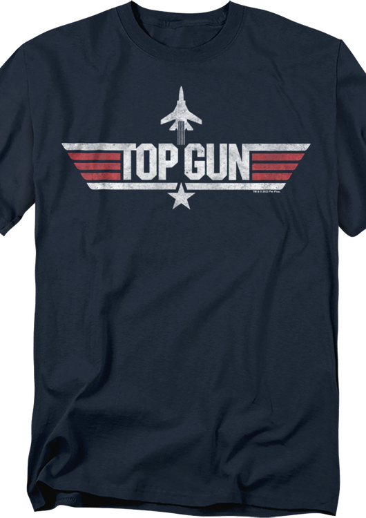 Silhouette & Logo Top Gun T-Shirt - main product image