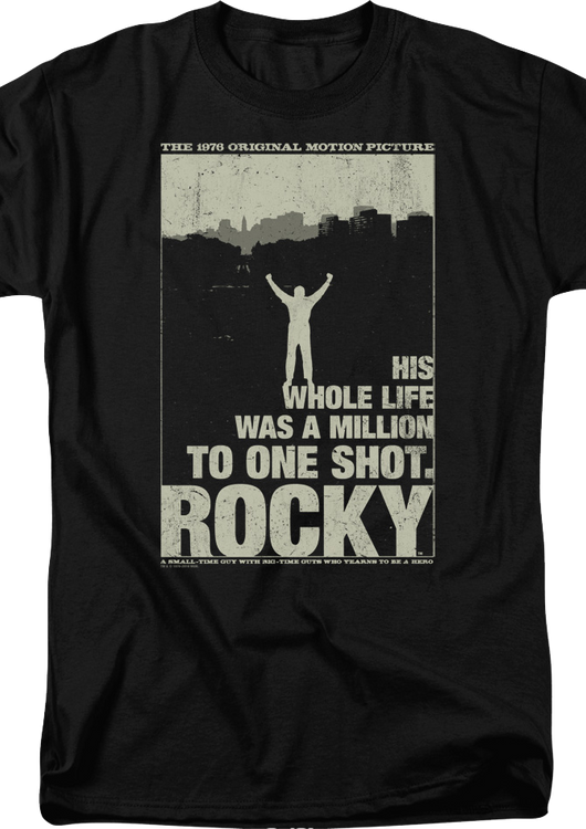 Silhouette Poster Rocky T-Shirt - main product image
