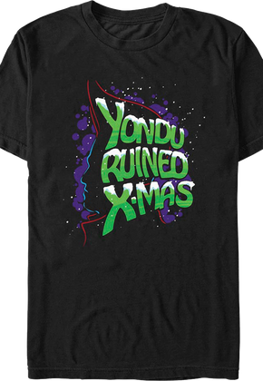 Yondu Ruined X-Mas Guardians Of The Galaxy Marvel Comics T-Shirt