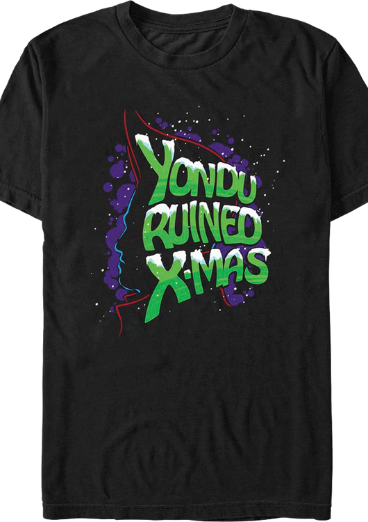 Yondu Ruined X-Mas Guardians Of The Galaxy Marvel Comics T-Shirt - main product image