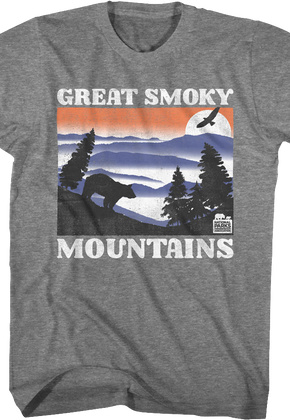 Silhouettes Great Smoky Mountains National Park T-Shirt