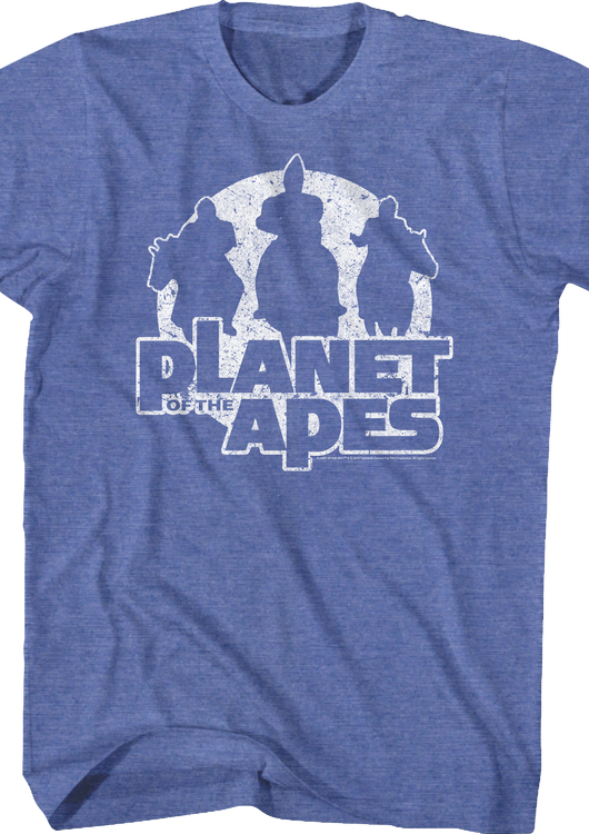 Silhouettes Planet Of The Apes T-Shirt - main product image