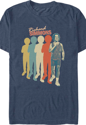 Silhouettes Richard Simmons T-Shirt