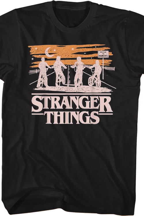Silhouettes Stranger Things T-Shirt - main product image