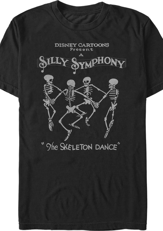 The Skeleton Dance Disney T-Shirt - main product image
