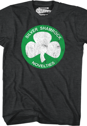 Silver Shamrock Logo Halloween III T-Shirt