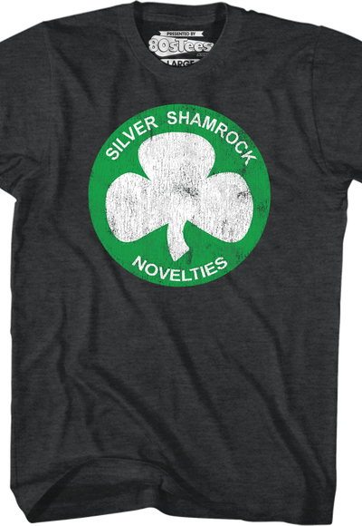 Silver Shamrock Logo Halloween III T-Shirt