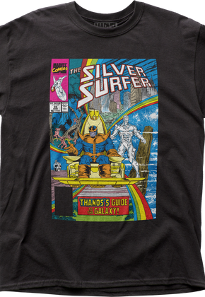 Silver Surfer Thanos's Guide to the Galaxy Marvel Comics T-Shirt
