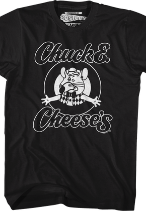 Simple Circle Chuck E. Cheese T-Shirt