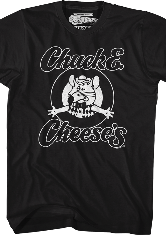 Simple Circle Chuck E. Cheese T-Shirt - main product image