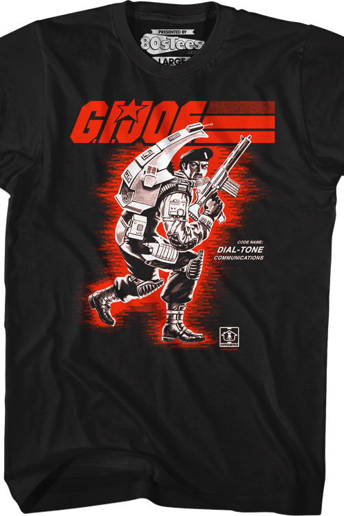 Simple Box Art Dial-Tone GI Joe T-Shirtmain product image