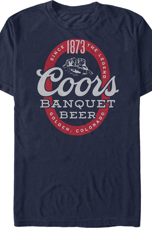 Since 1873 Coors Banquet Beer T-Shirt - main product image