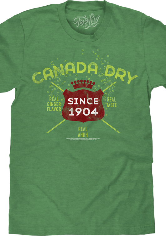 Since 1904 Canada Dry T-Shirt - main product image