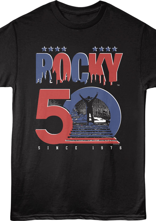 Since 1976 50th Anniversary Rocky T-Shirt - main product image