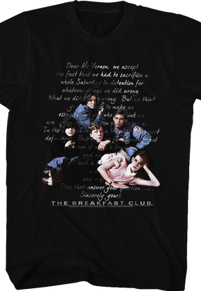 Sincerely Yours Breakfast Club T-Shirt