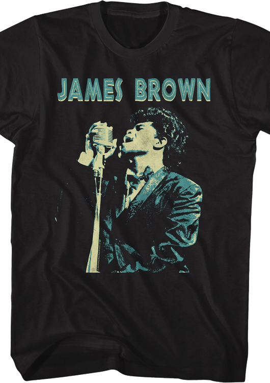 Singer With Soul James Brown T-Shirt - main product image