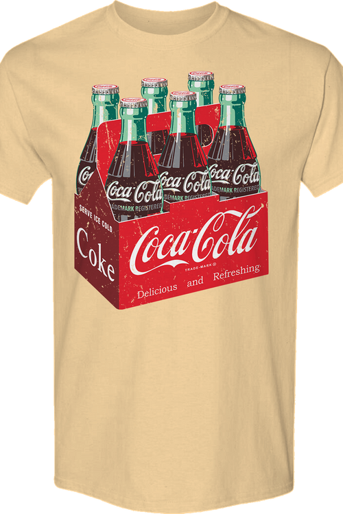 Six Pack Bottles Coca-Cola T-Shirtmain product image