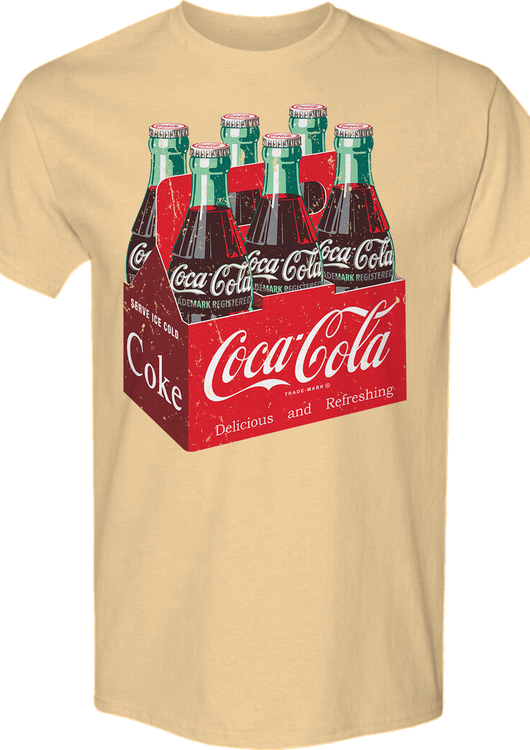 Six Pack Bottles Coca-Cola T-Shirt - main product image