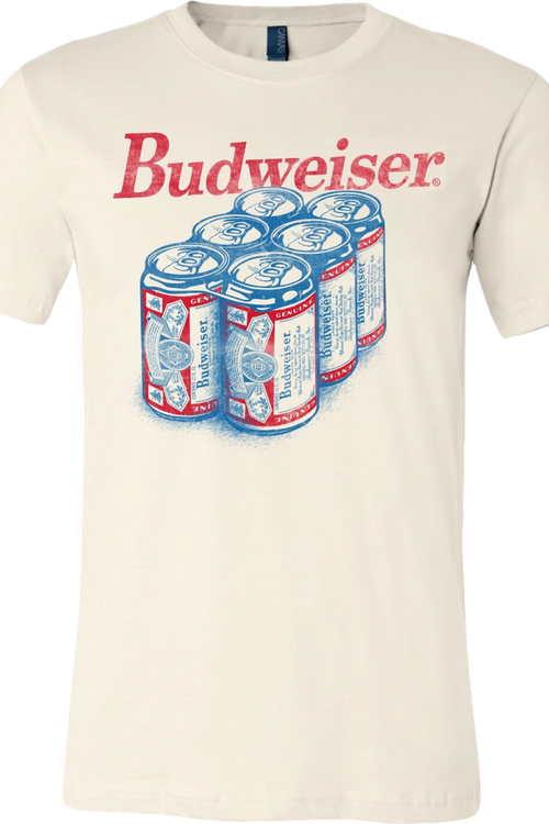 Six Pack Budweiser T-Shirtmain product image