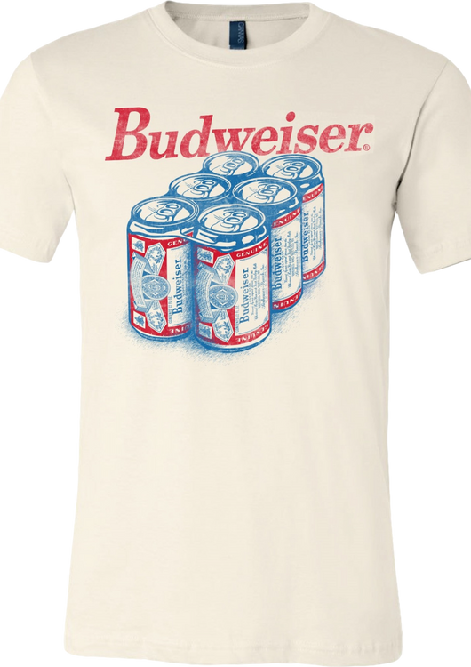 Six Pack Budweiser T-Shirt - main product image