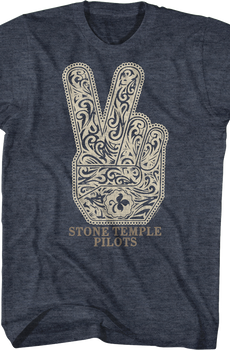 Peace Fingers Stone Temple Pilots T-Shirt