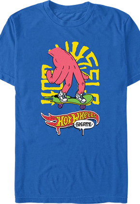 Skate Fingerboard Hot Wheels T-Shirt