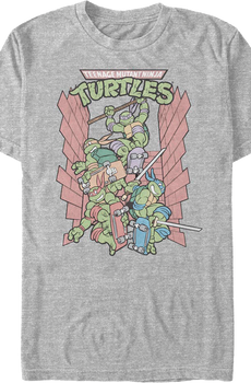 Skateboards Teenage Mutant Ninja Turtles T-Shirt