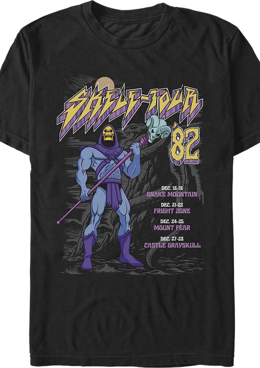 Skele-Tour '82 Masters Of The Universe T-Shirt - main product image