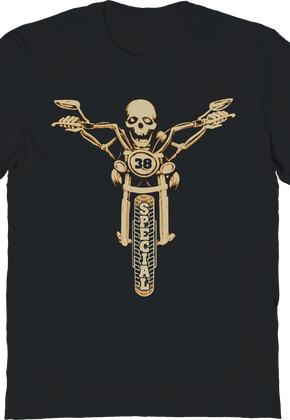 Skeleton On Bike 38 Special T-Shirt