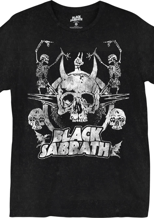 Skeletons Black Sabbath T-Shirt - main product image