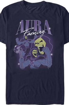 Skeletor Aura Farming Masters Of The Universe T-Shirt