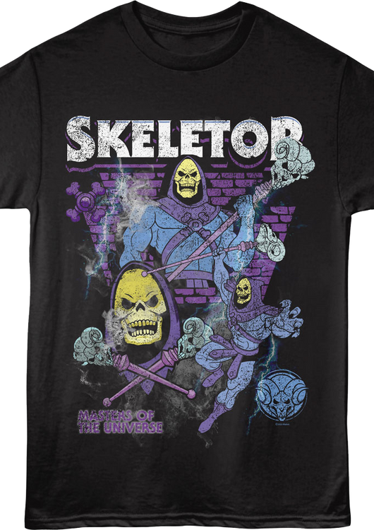 Skeletor Collage Masters of the Universe T-Shirt - main product image