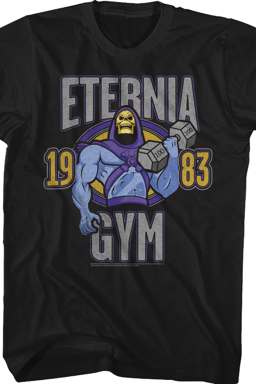 Skeletor Eternia Gym Masters of the Universe T-Shirtmain product image