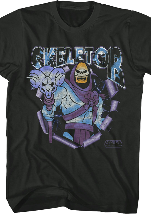 Skeletor Evil Pose Masters Of The Universe T-Shirt - main product image