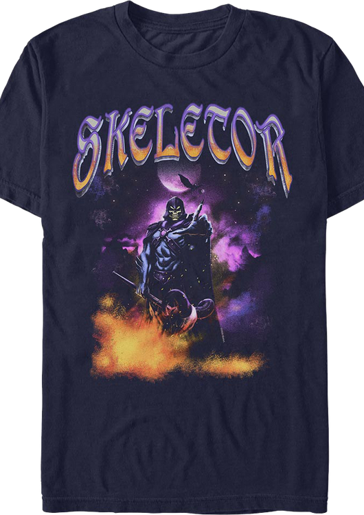 Skeletor Nightfall Poster Masters Of The Universe T-Shirt - main product image